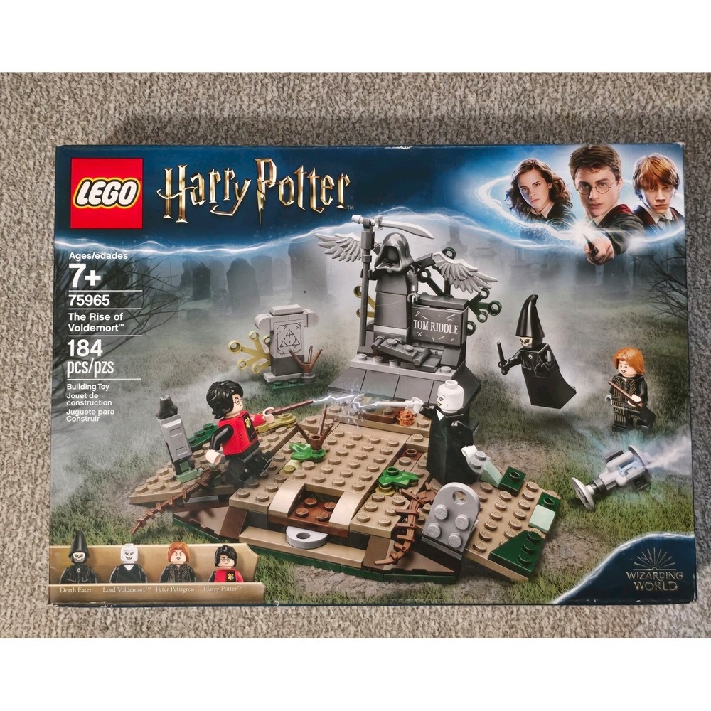 Lego Harry Potter SEALED SET 75965 The Rise of Voldemort with Death Eater & baby